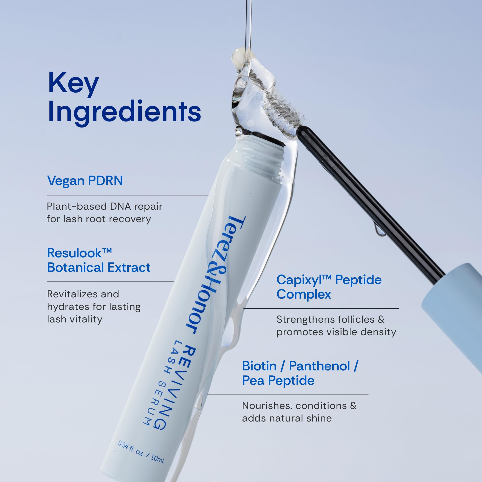Terez & Honor Lash Serum: Fuller, Longer Lashes -3