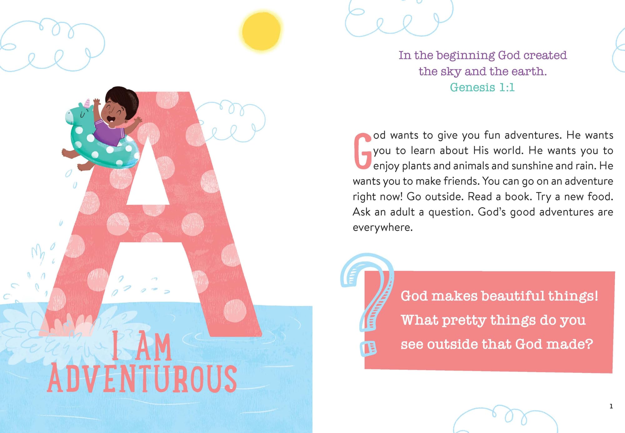 God Made Me from A to Z: 26 Activity Devotions for Curious Little Kids - Image 6
