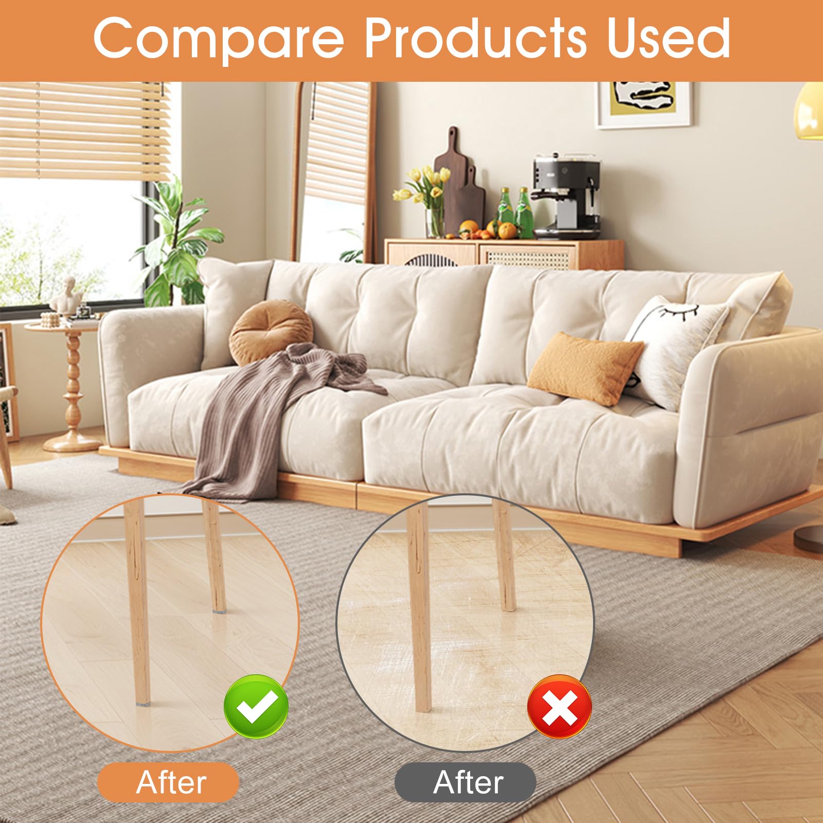 100 x 10 cm Vilt Strip Roll, DBAILY 4 stuks zelfklevend vilt tape roll gesneden in elke vorm DIY meubels beschermen pads vilt strip tape voor harde oppervlakken (grijs