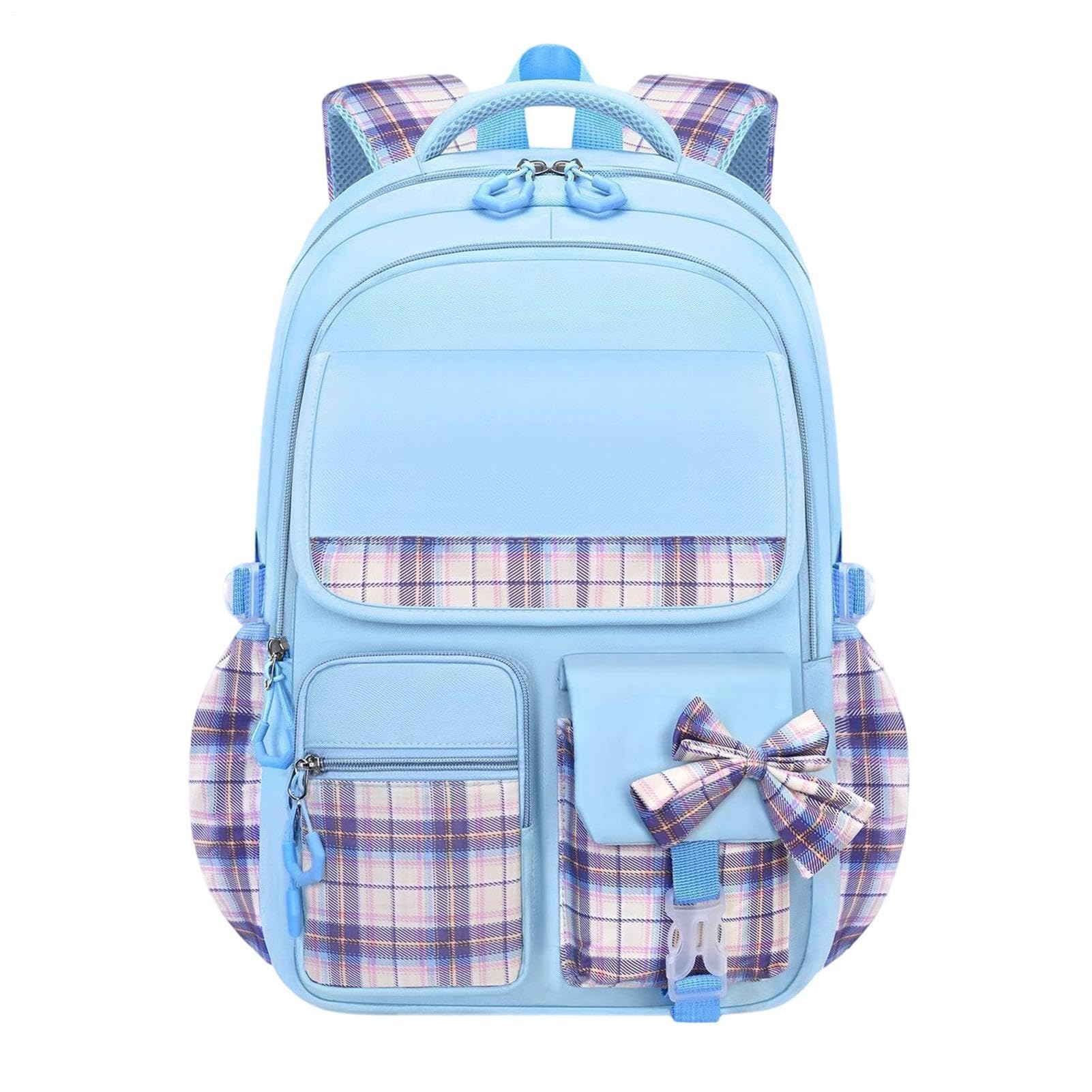 Zaini Per Bambine E Ragazze Impermeabile Multitasche Cerniera Liscia | Zaino Bambini Grandi Porta Libri Per Studenti Adolescenti Medie Viaggio Outdoor Campeggio Escursionismo Weekend Road Trip