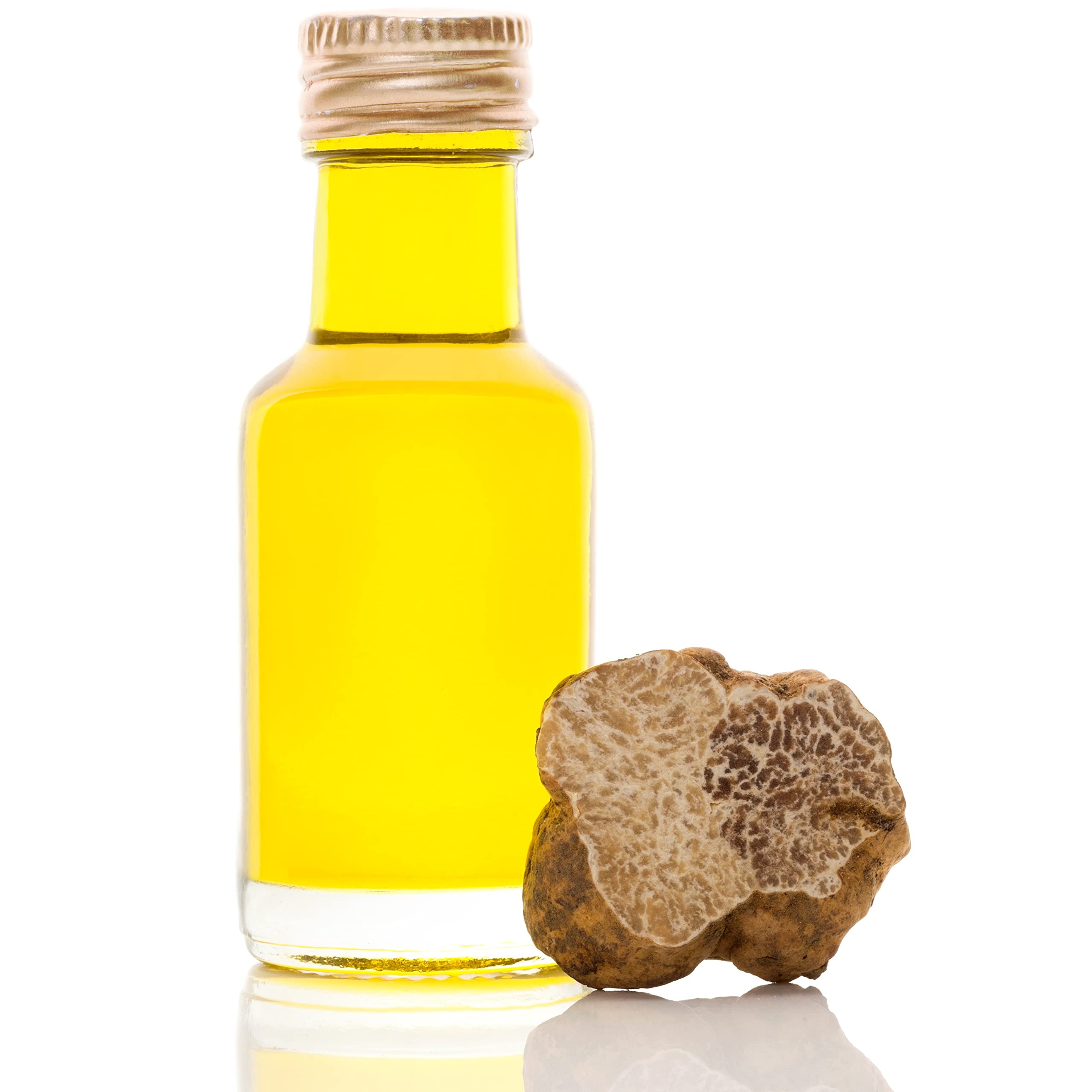 Huile de truffe blanche avec véritable truffe blanche 250 ml d'huile d'olive pour sauces et affiner les plats. Convient aux régimes végétaliens et sans gluten