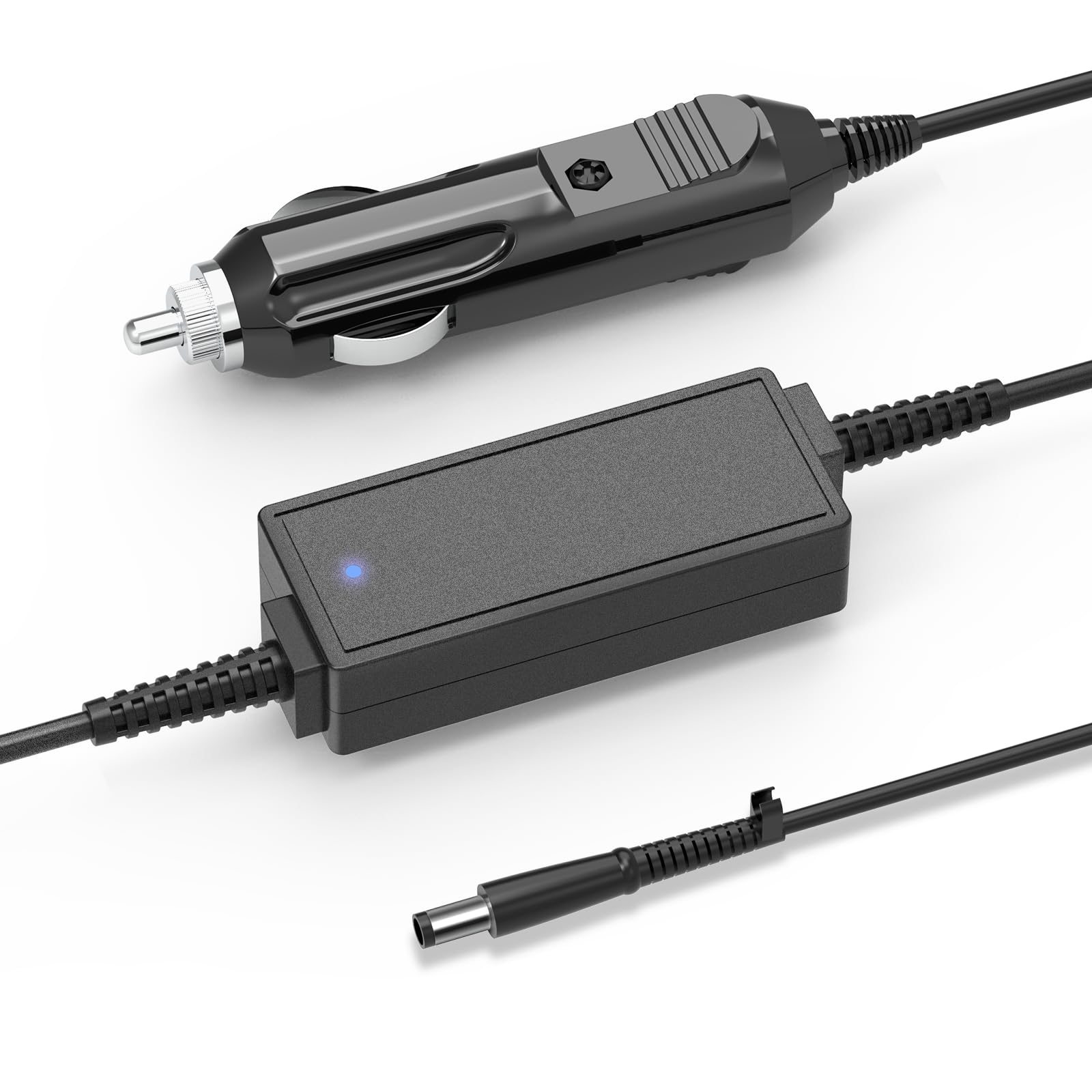 Chargeur de Voiture pour Ordinateur Portable 65 W pour HP Pavilion DV7 DV6 DV5 DV4 DM4 G7 G6, Compaq Cq57 Cq62 Cq56 Cq61 Cq60 Cq58,2000-329WM 2000-2A20NR 2000-2B09WM, Probook 4540s 4440s 4430s