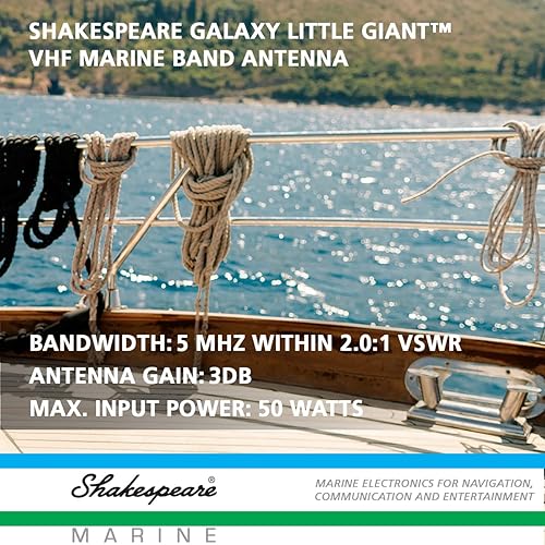 Miniatura 6 de Shakespeare Antena Galaxy 5400-XT de 4 pies con ganancia de 3 dB, color blanco