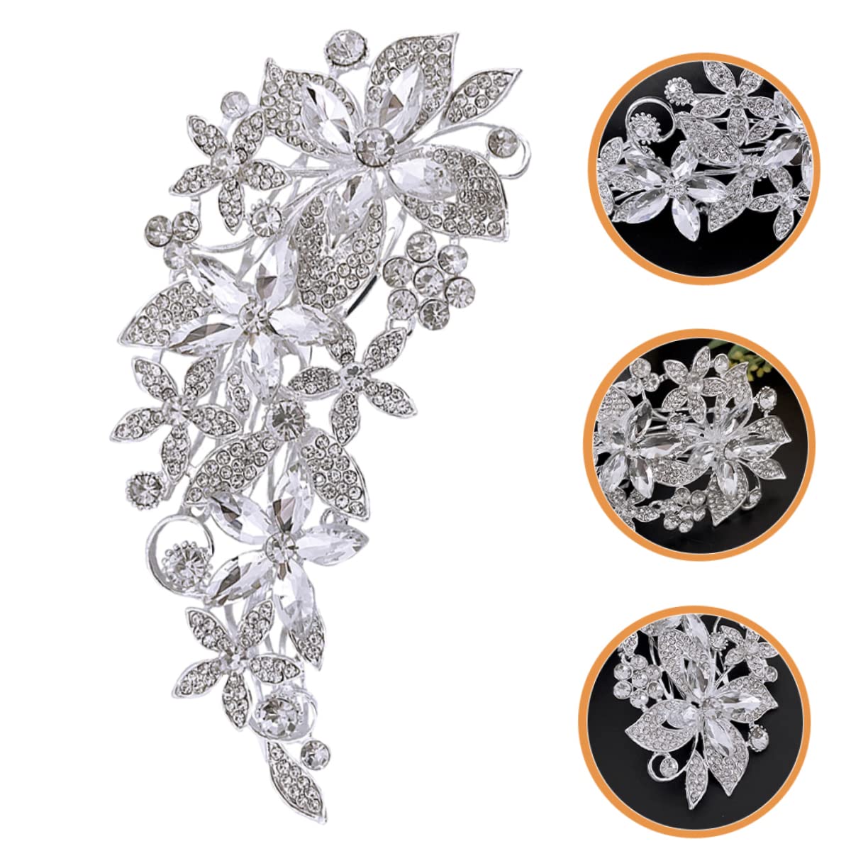 MAGICLULU 3 Pezzi Di Accessori Per Alla Moda Per Ragazze Set Di Pettini Per Da Sposa