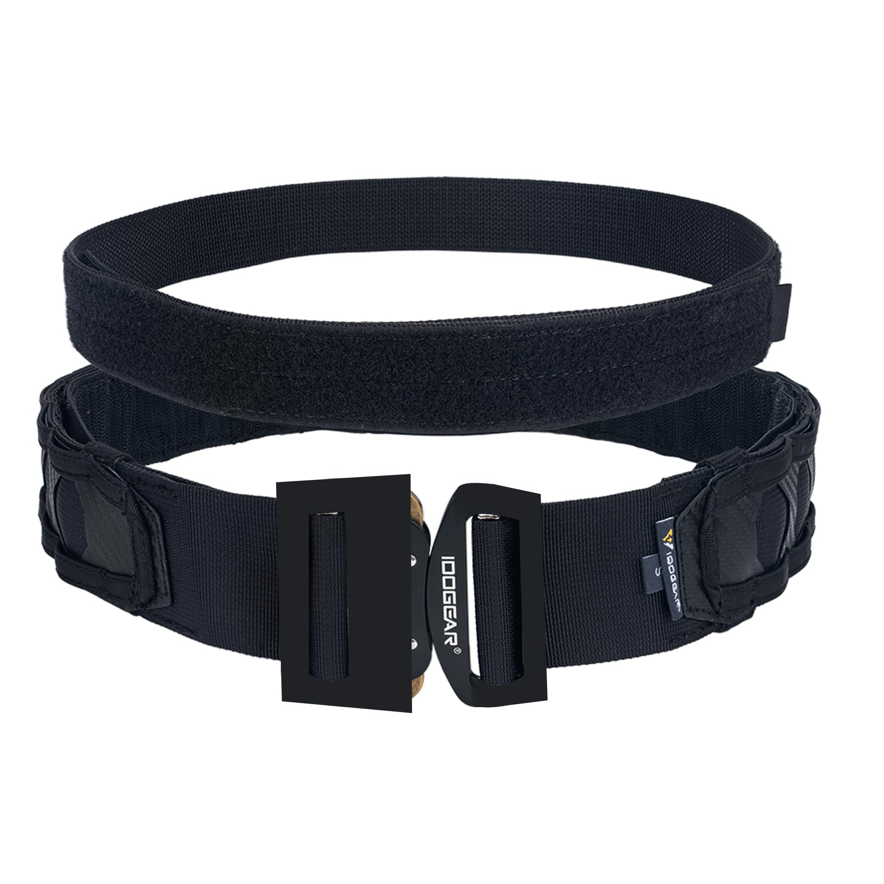 IDOGEAR Ceinture Tactique Molle 2 Pouces Dégagement Rapide Crochet Boucle 1,5 Pouce Intérieur