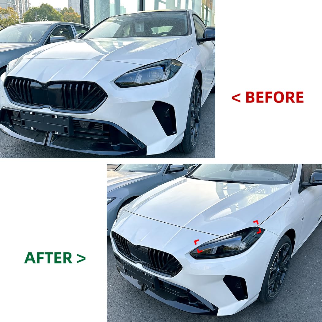Scheinwerfer Augenbrauen Augenlid Trim für BMW 1er F70 2er Serie F74 2024-2025