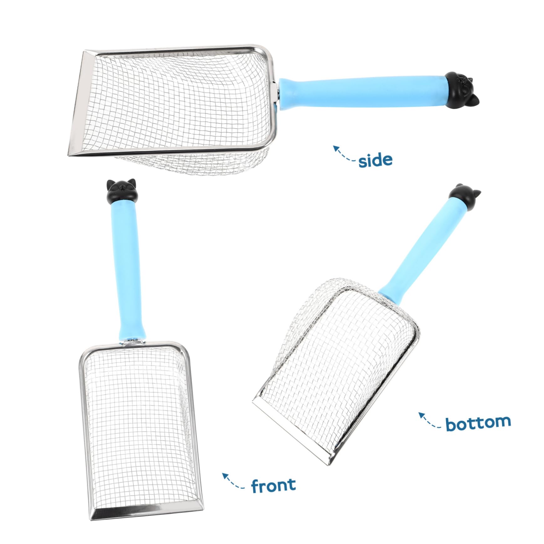 Yardwe 5 Pz Pala per lettiera per Gatti Paletta per lettiera per Gatti Paletta di Sabbia setaccio per lettiera Cat Litter Scoop Paletta per di Gatto Porta lettiera per Gatti pp