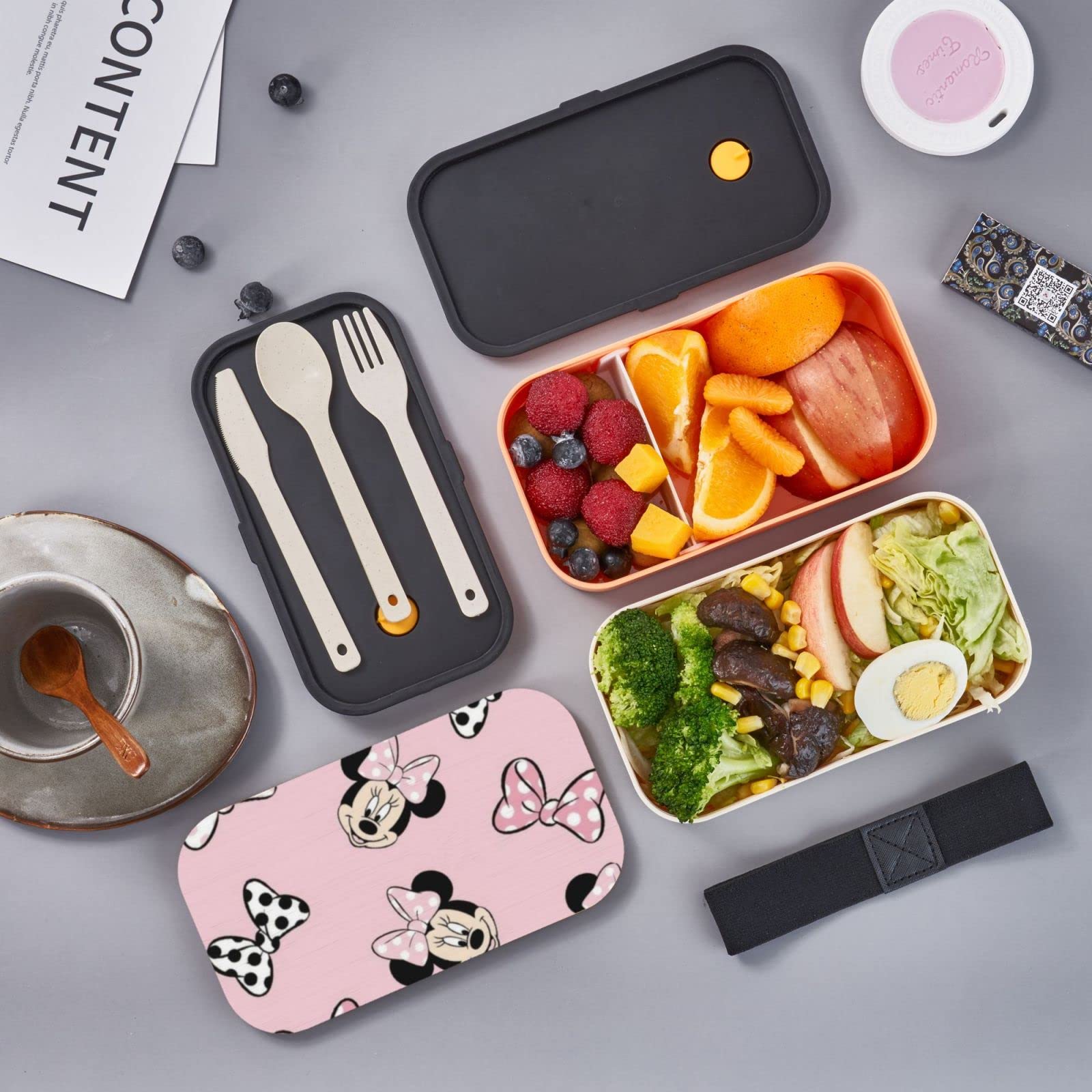 ミッキーマウス・ミニーマウス弁当箱セット Tupperware ミニーマウス・ミッキーマウス・アナと雪の女王 弁当