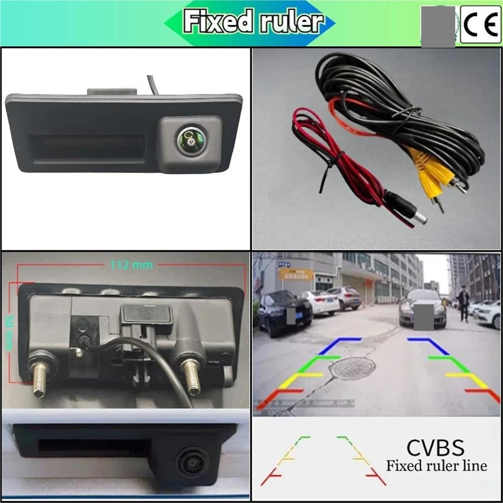 Cámara Marcha Atrás Coche para VW para Tiguan I 5N 2007 2008~2017