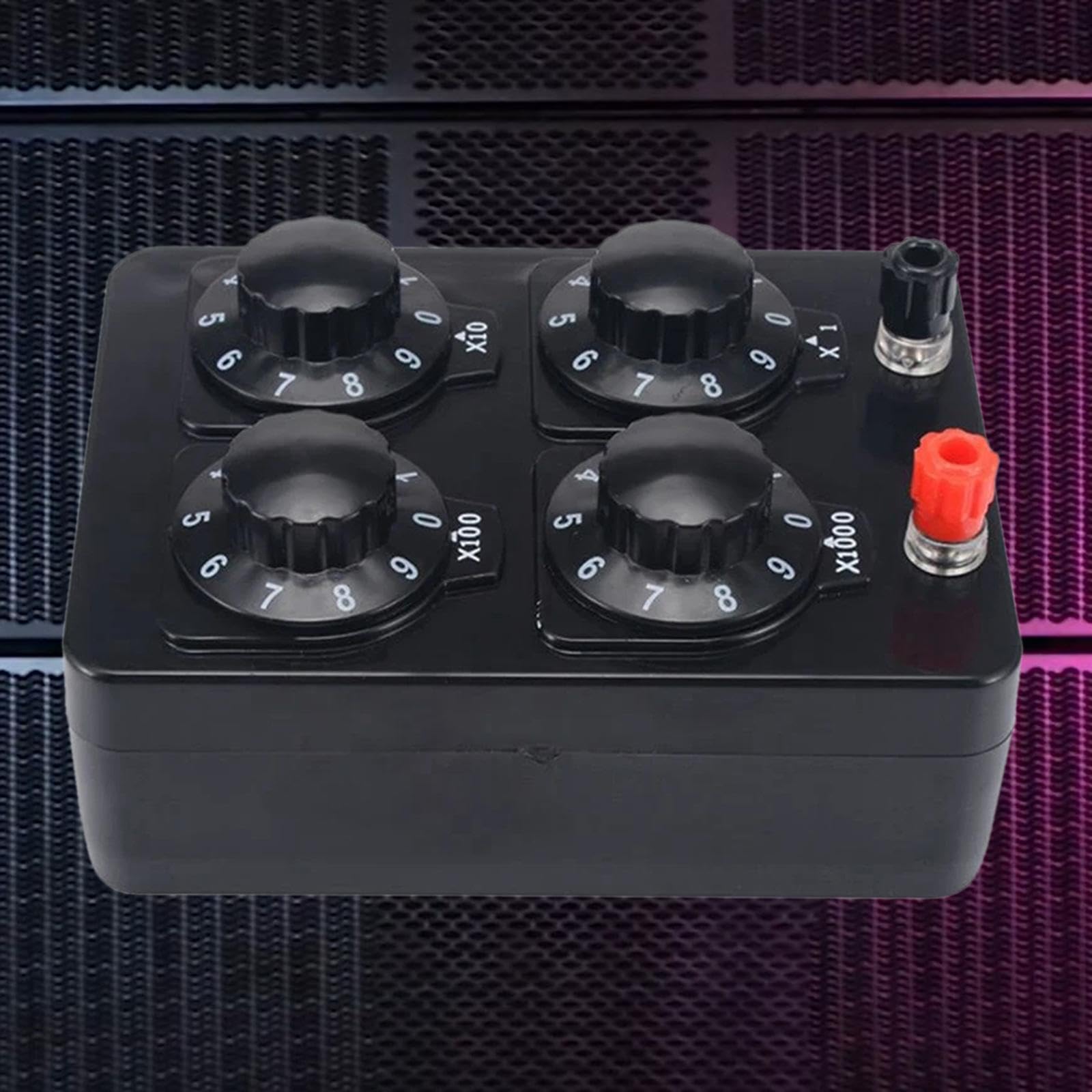 Boîte de résistances pédagogique avec potentiomètres à Variation Continue pour Une Meilleure compréhension des lois des Circuits. Matériel expérimental pour