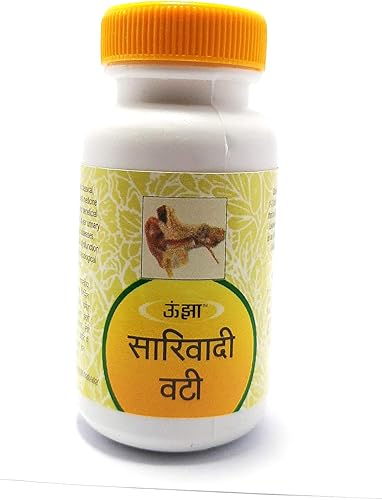 Unjha Sarivadi Vati-80 comprimidos (paquete de 2)