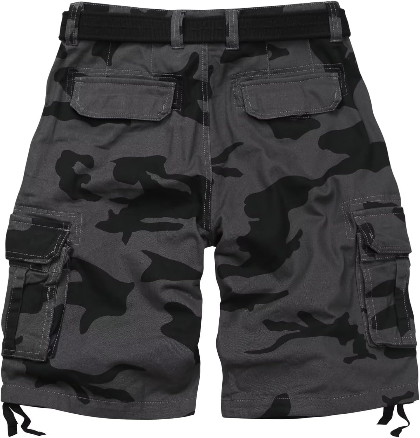KOCTHOMY Men's Camo Cargo Shorts Relaxed Fit Casual Cotton Shorts with Multi-Pockets No Belt - Image 2