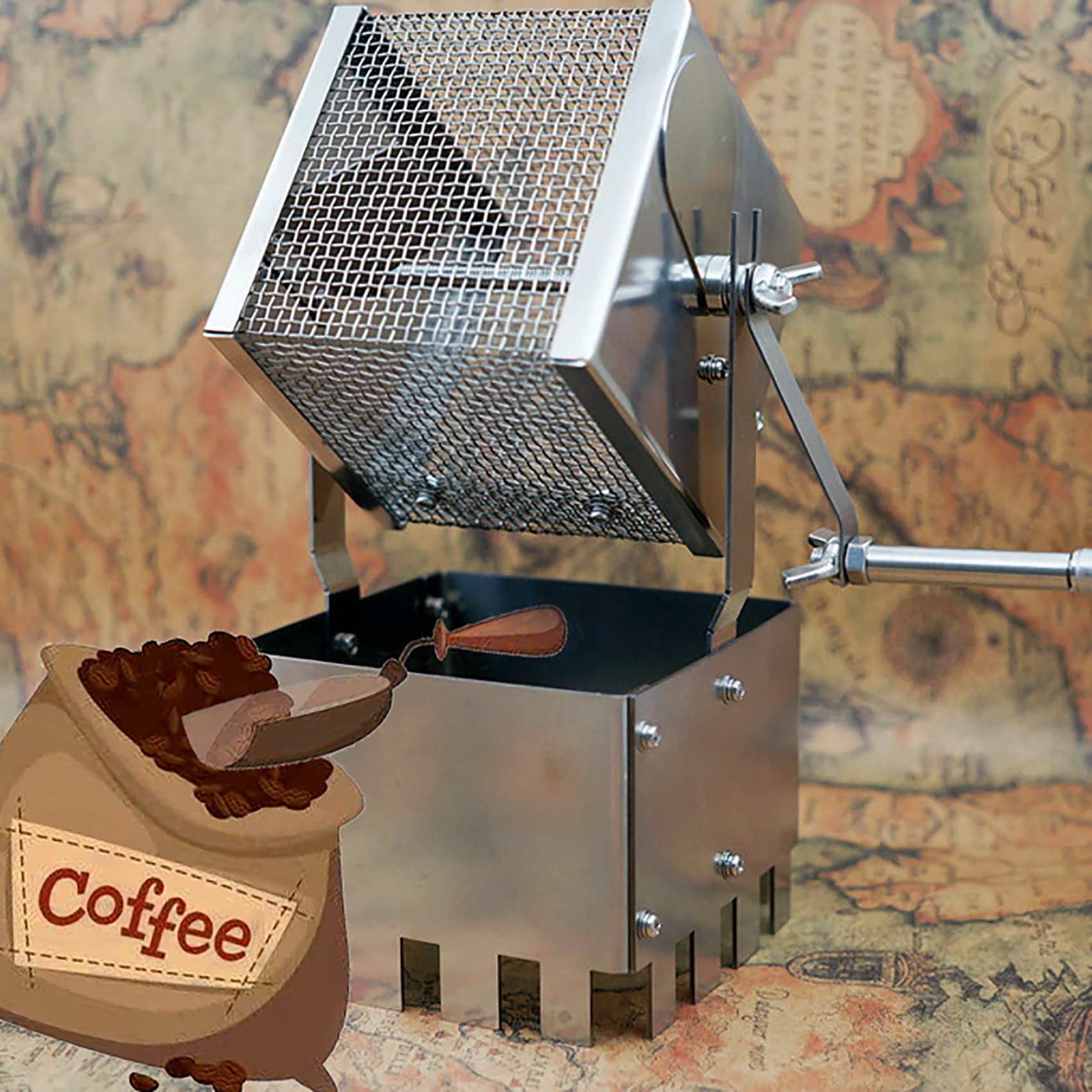 値下MEICOFFEE コーヒーロースター コーヒー豆 焙煎機 MPR-2000 その他 