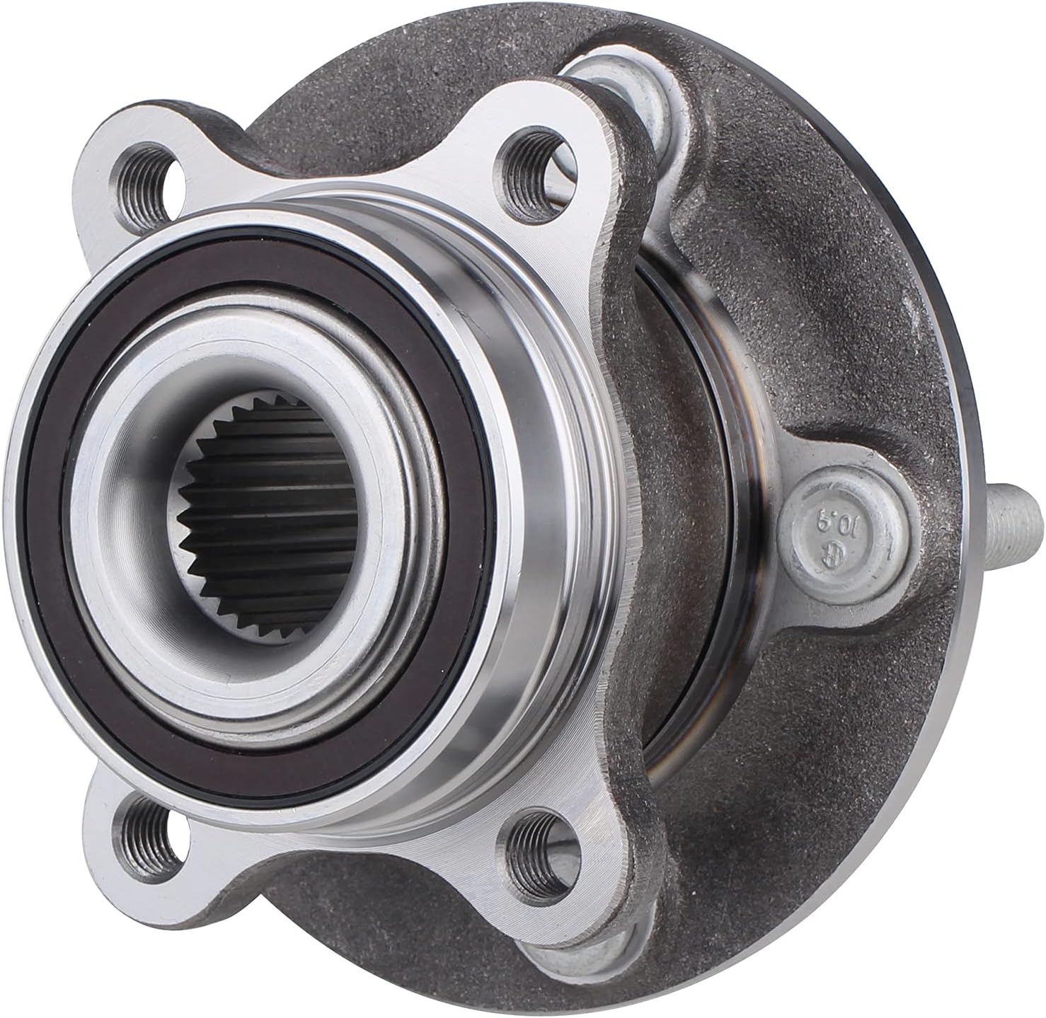 PAROD 512498 [Set of 2] Front or Rear Wheel Hub Bearing Assembly Fit for 2013-2020 Ford Fusion,2019-2020 Police Responder Hybrid/SSV Plug-in Hybrid, 2013-2016 Lincoln MKZ,w/ABS 5Lugs