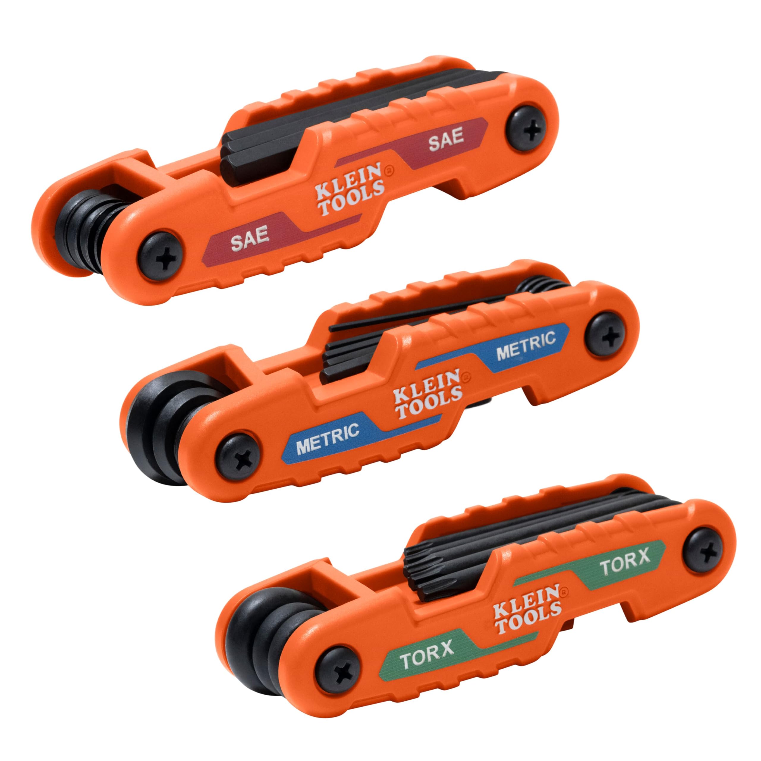 Klein Tools 70543 Compact Folding Hex Key Set