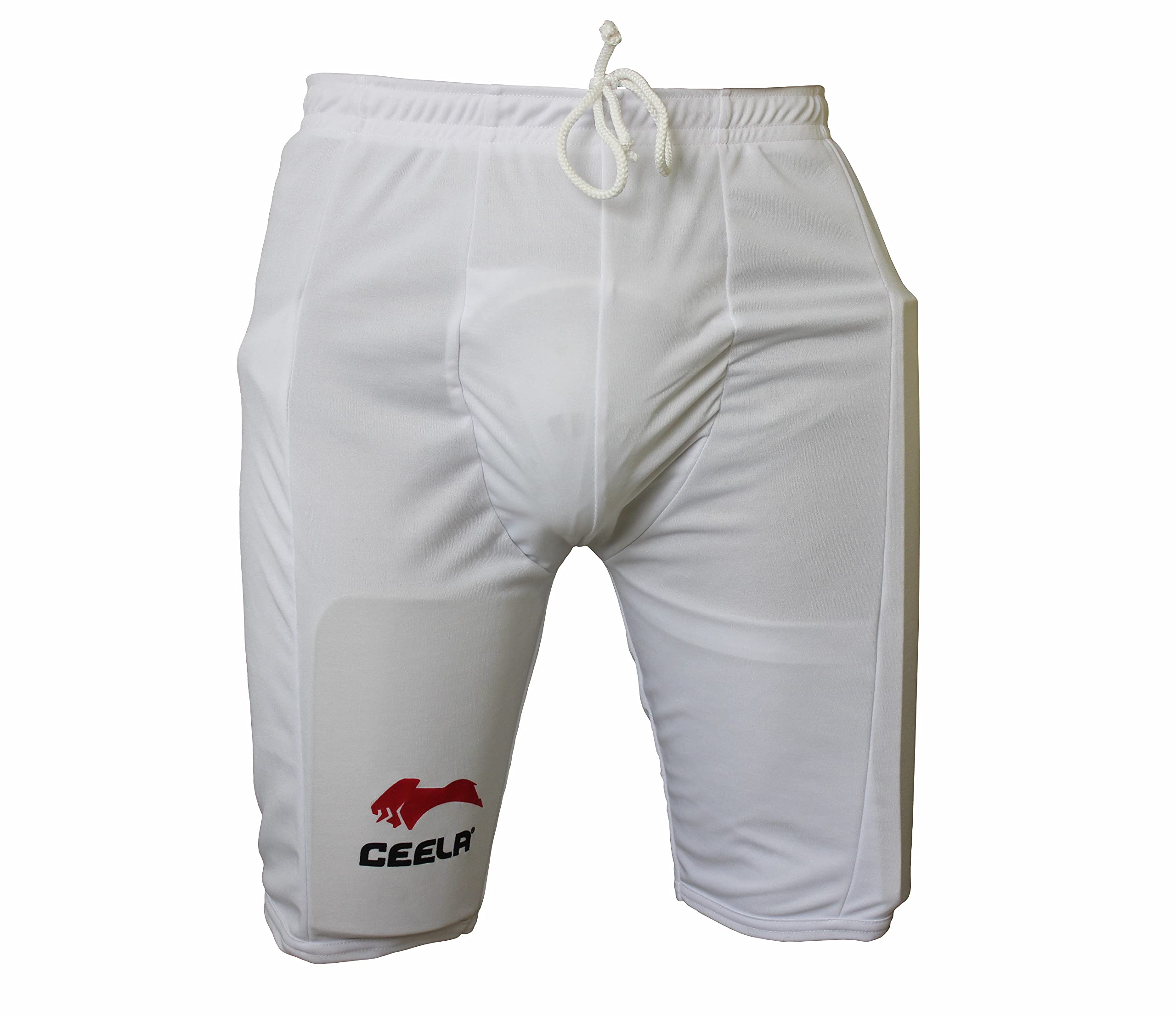 Ceela Sports Premium Thigh Padded Guard Cricket Shorts White (Boys) (B095YNTZ8X) Amazon Price History, Amazon Price Tracker