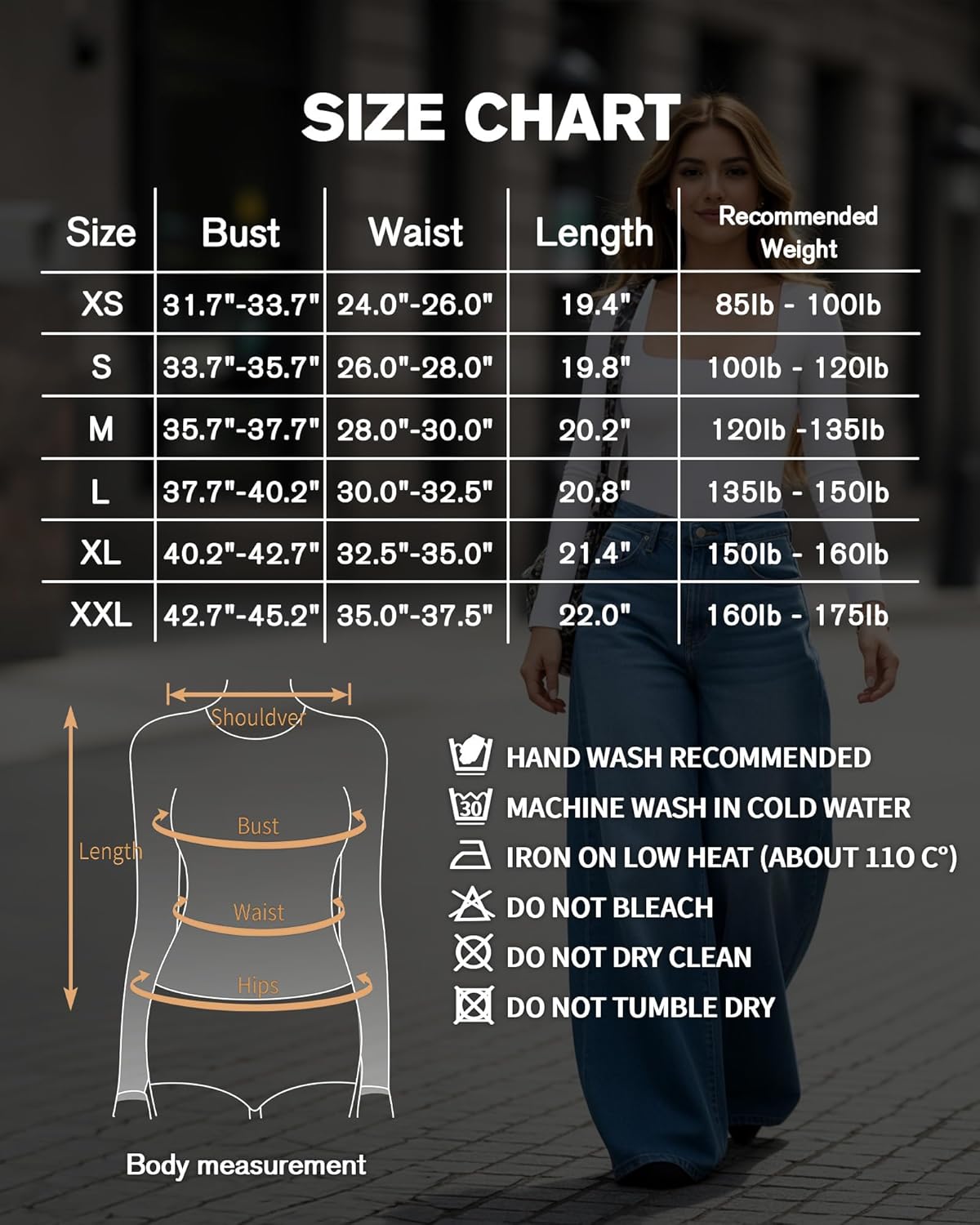 MANGOPOP Womens Square Neck Long Sleeve Shirts for Women Fitted Top Casual Basic Going Out T-Shirt - Image 6