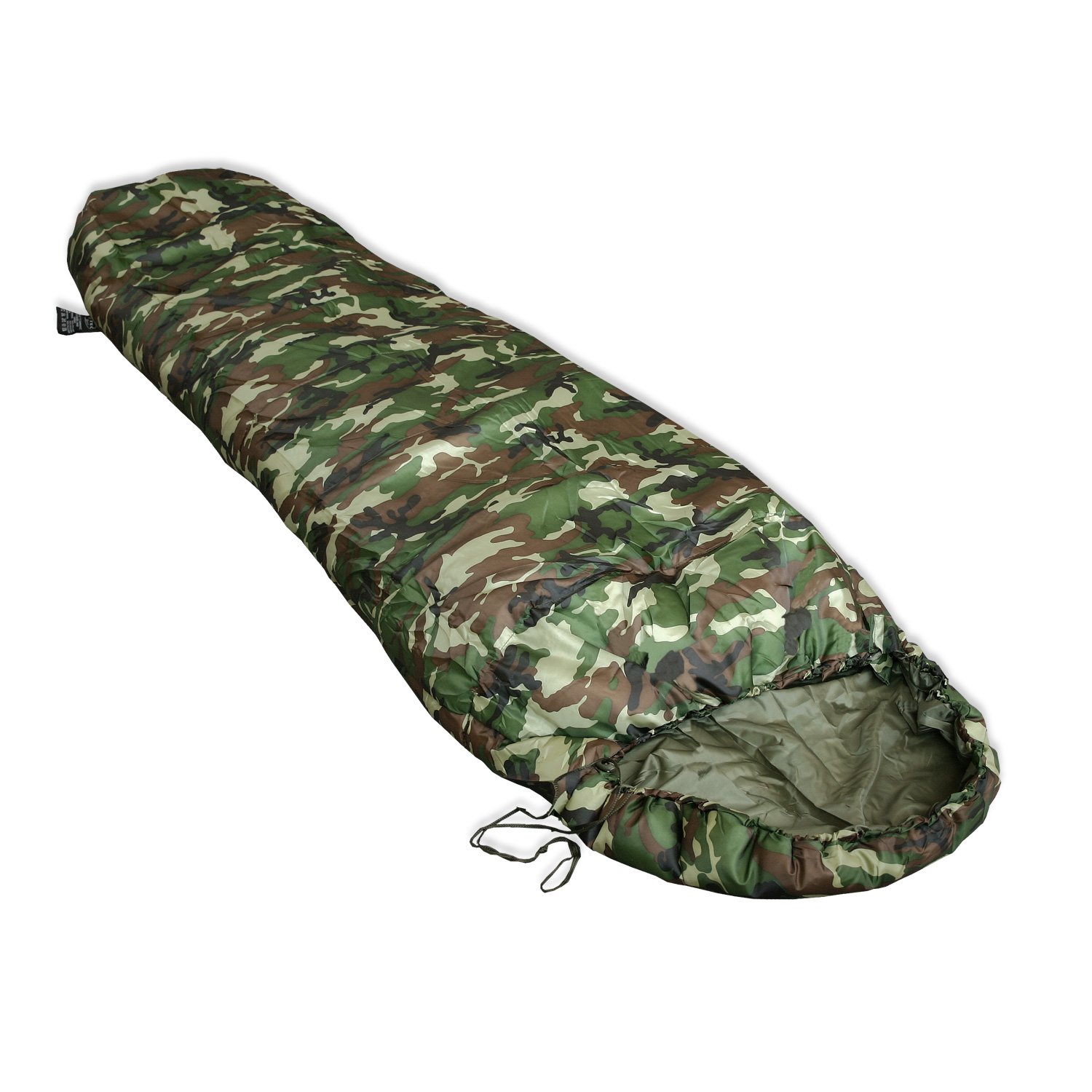 Mil-Tec Woodland Camo Commando Sleeping Bag