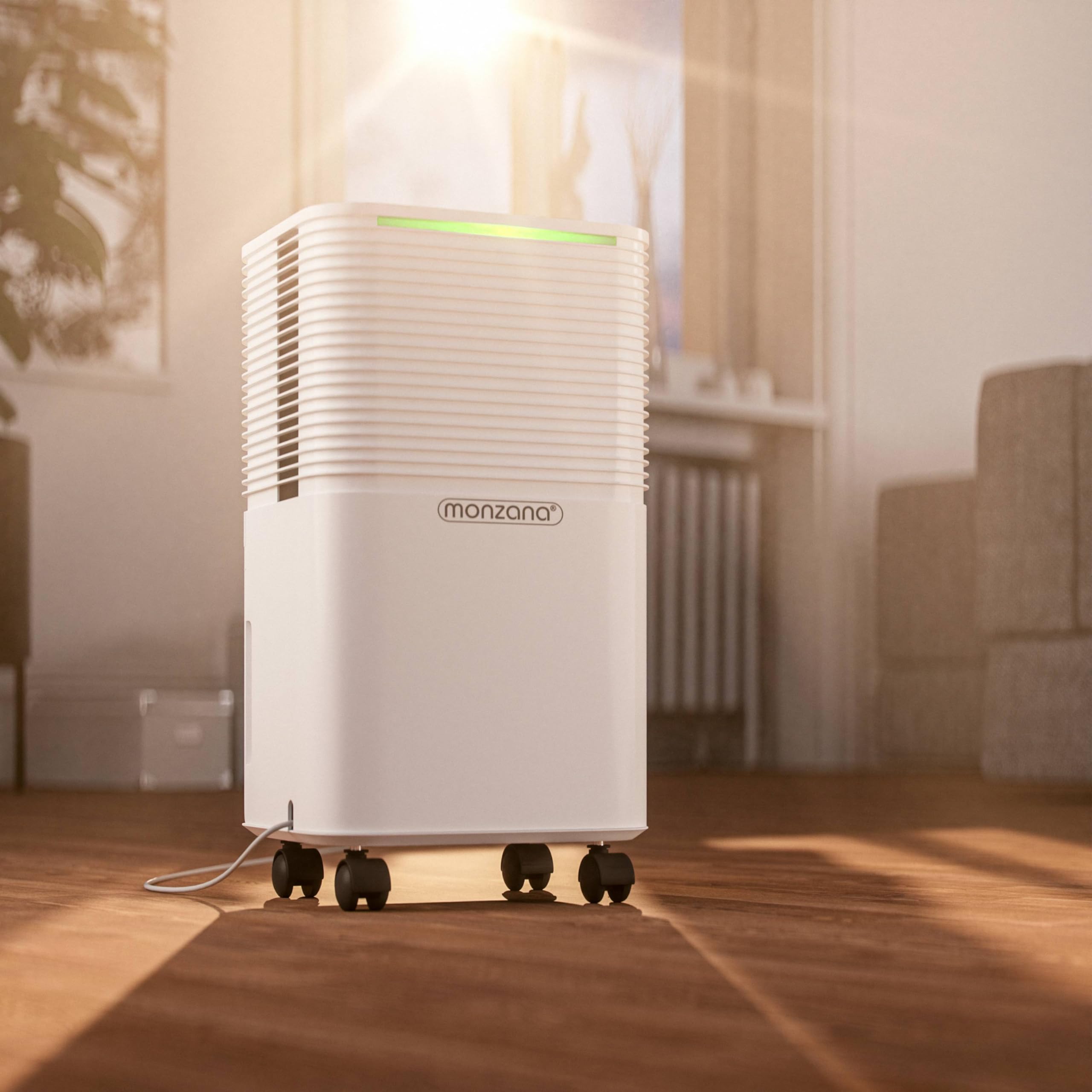 MONZANA Luchtontvochtiger - Wifi app 15 tot 20m² 12l/dag - Wit