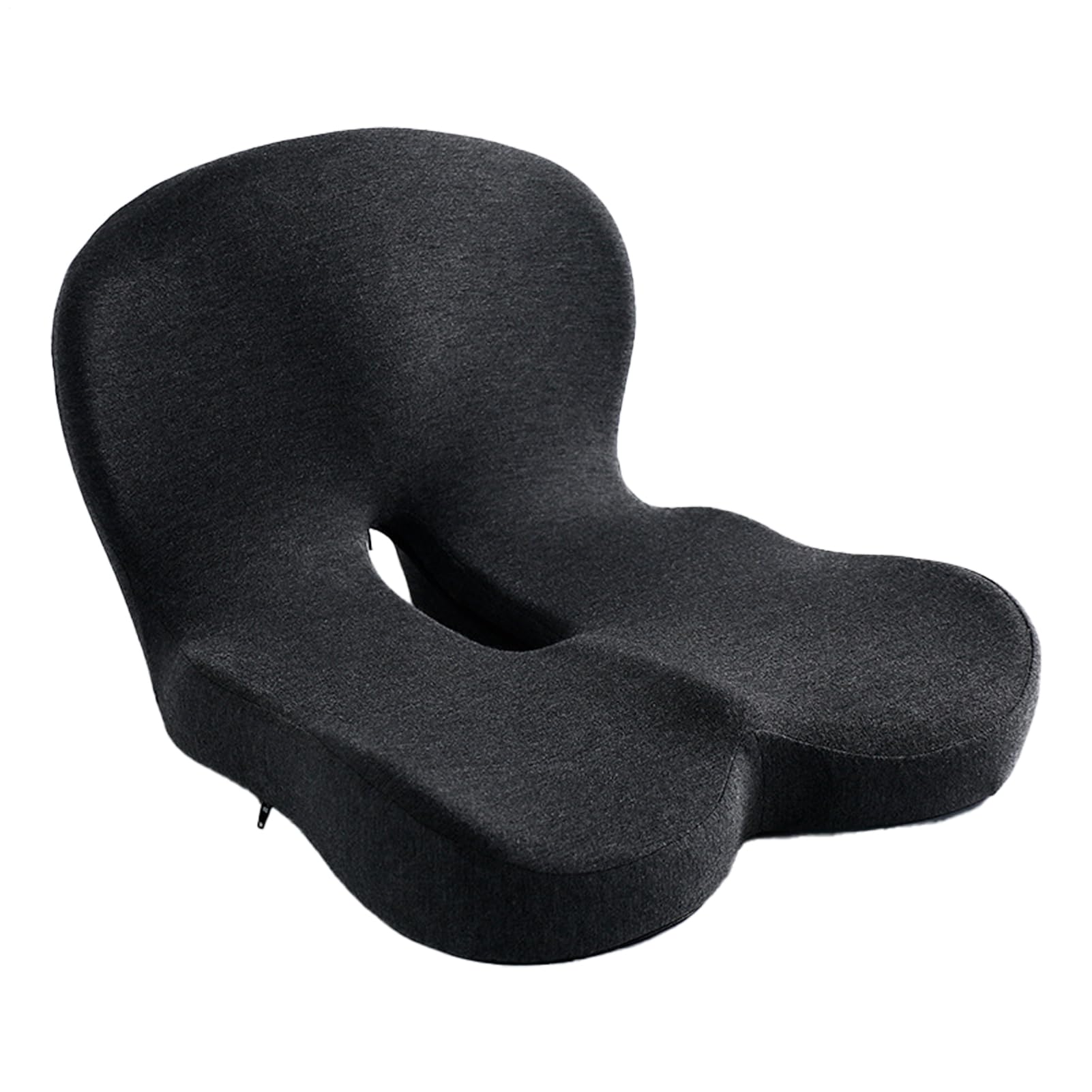 Genérico Cuscino per sedile viscoelastico, in cotone, 44 x 42 x 32 cm