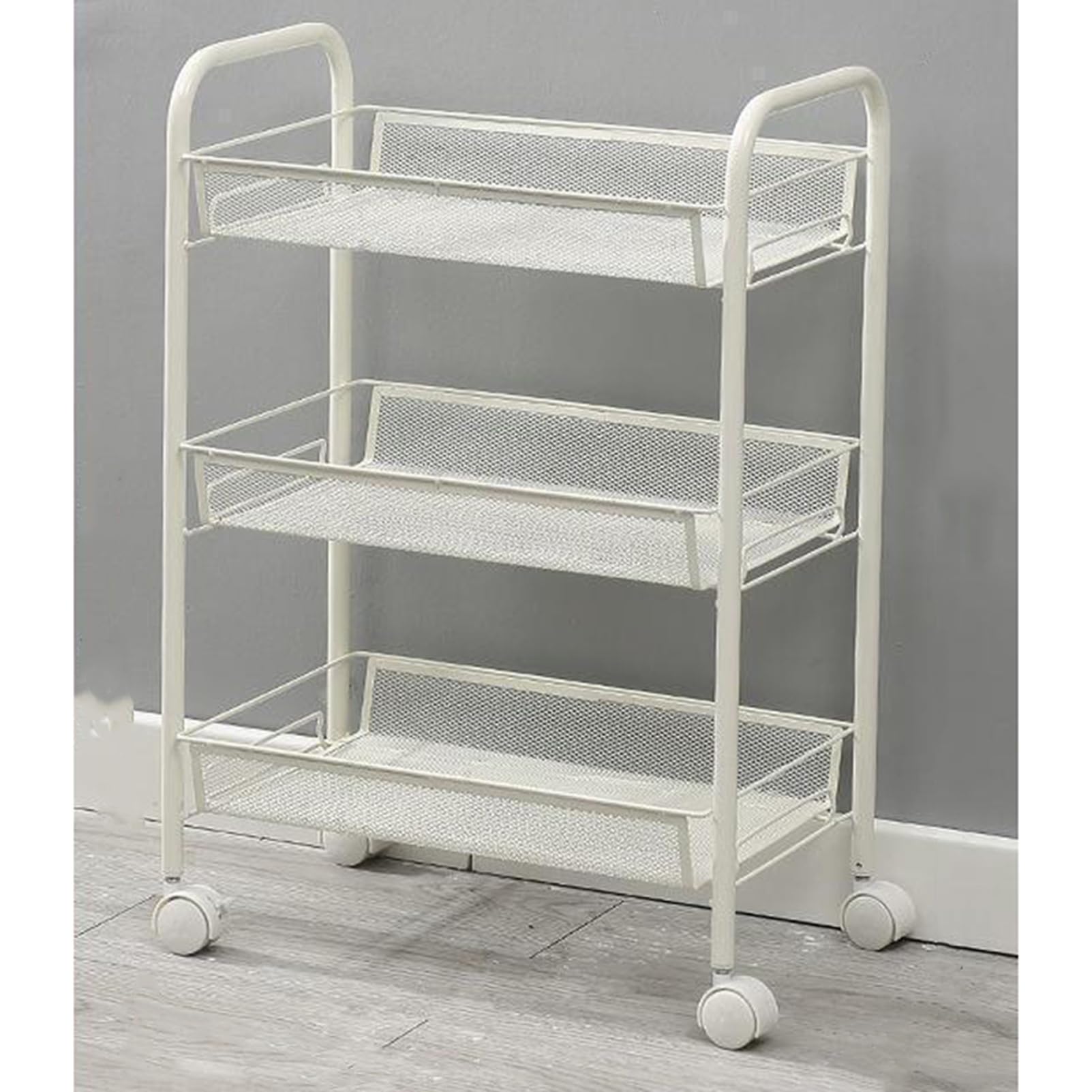 Amazon.co.jp: [SDS] キッチンワゴン スリム キャスター付き