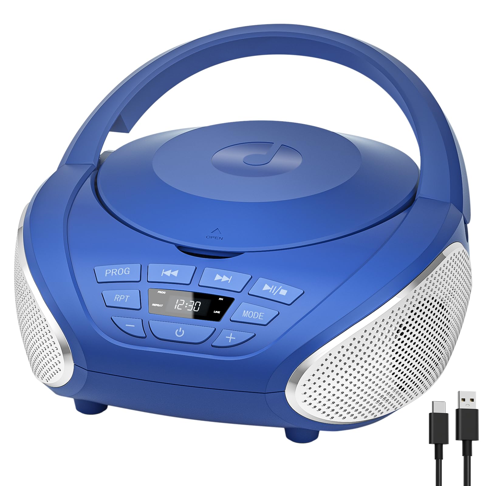 CD Player Portable Boombox: Radio CD Players