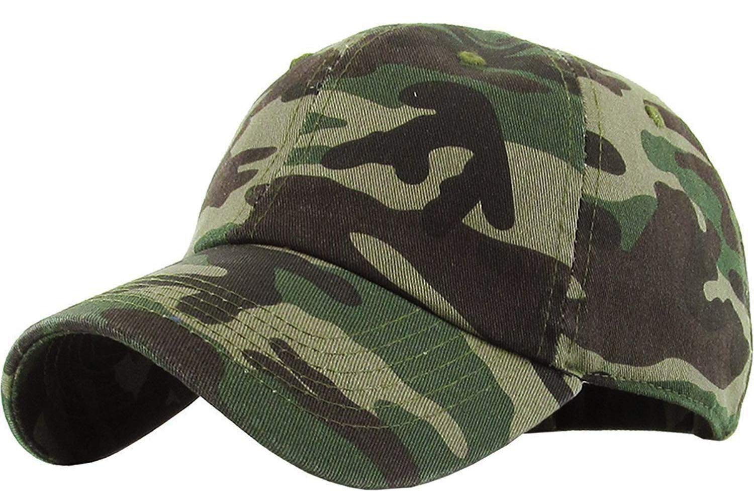 Baseball Caps for Men Women Classic Cotton Dad Hat Plain Cap Free Size with Adjustable Buckel