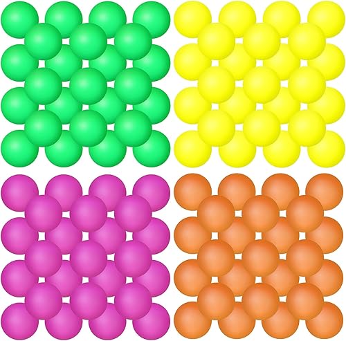 Miniatura 8 de Hanaive Paquete de 100 pelotas de ping pong colores surtidos pelotas de tenis de mesa de 1575in pelotas de tenis de mesa de entretenimiento para