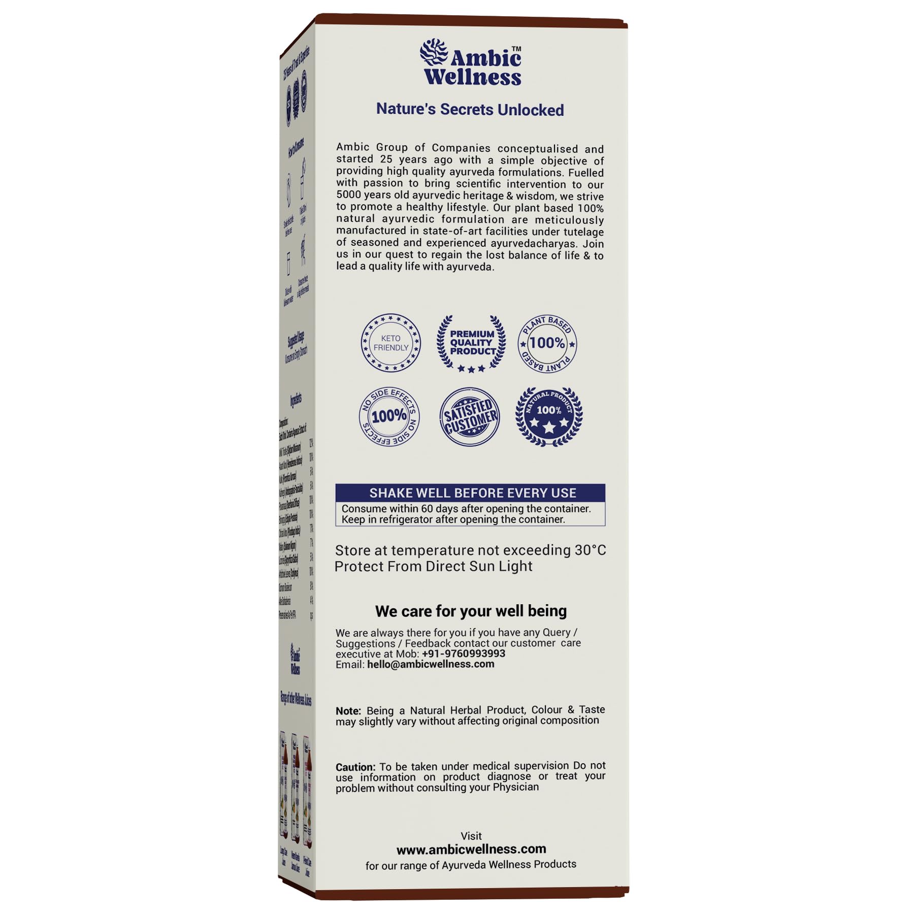 Ambic Wellness Liver Care Juice for Liver Health I Milk Thistle Supplement for Healthy Fatty Liver Detox - 750 ML 1