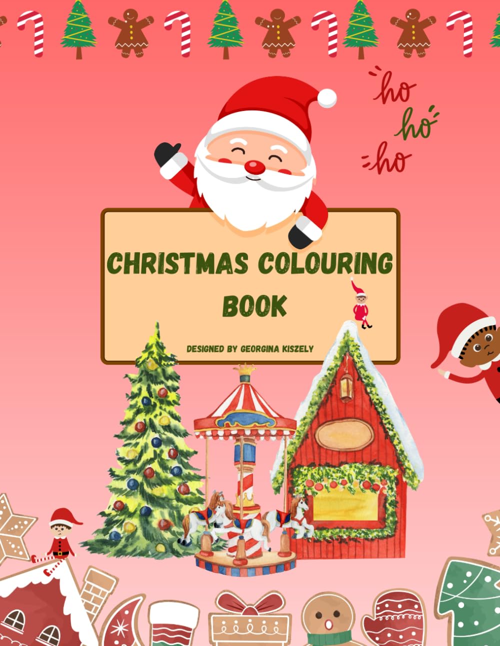 Christmas Colouring Book: For kids
