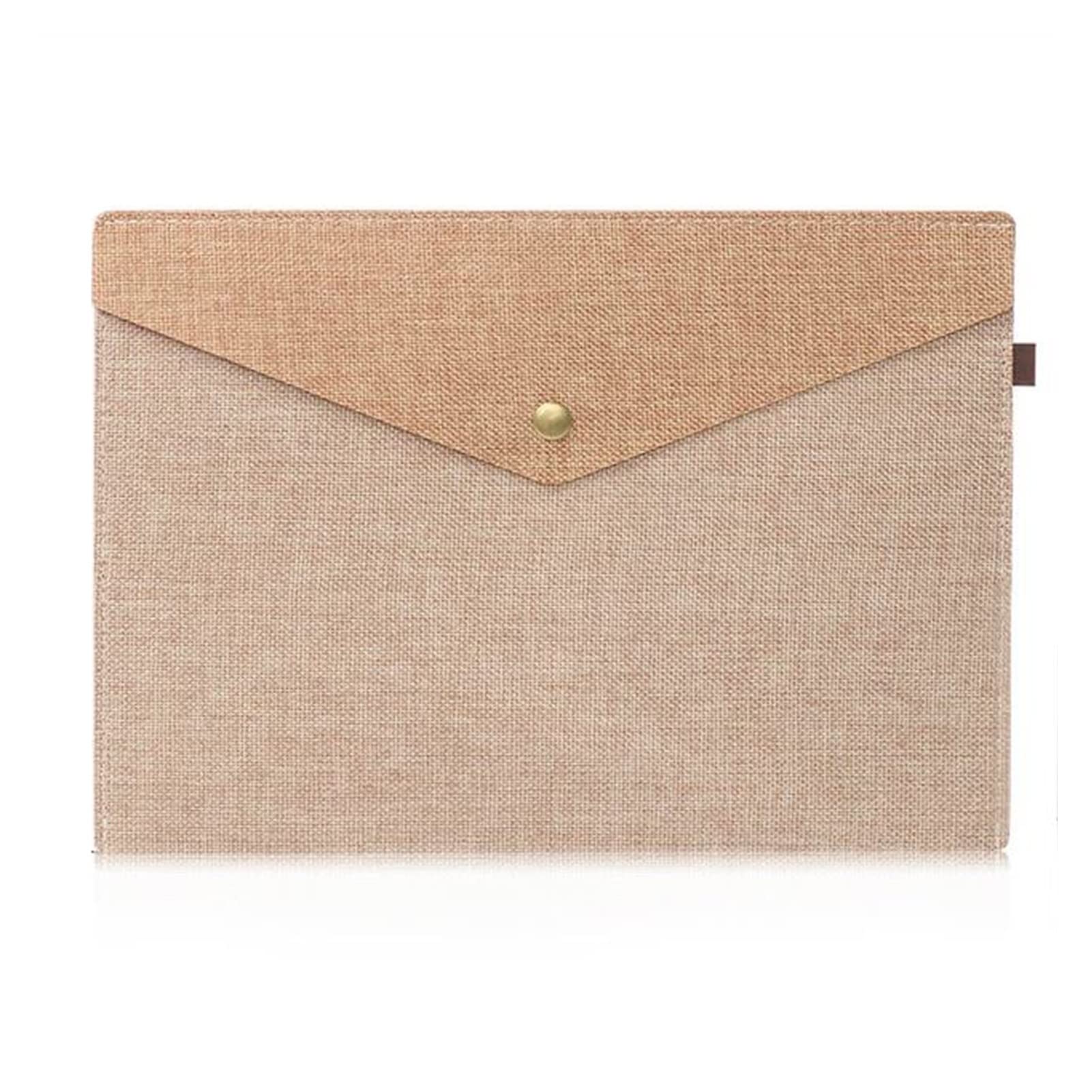 cartelle, materiale per ufficio, Borsa for documenti A4/A5 Borsa for documenti in tela di feltro Valigetta porta carta Cartella for file Semplice organizzatore portatile Forniture di cancelleria for s