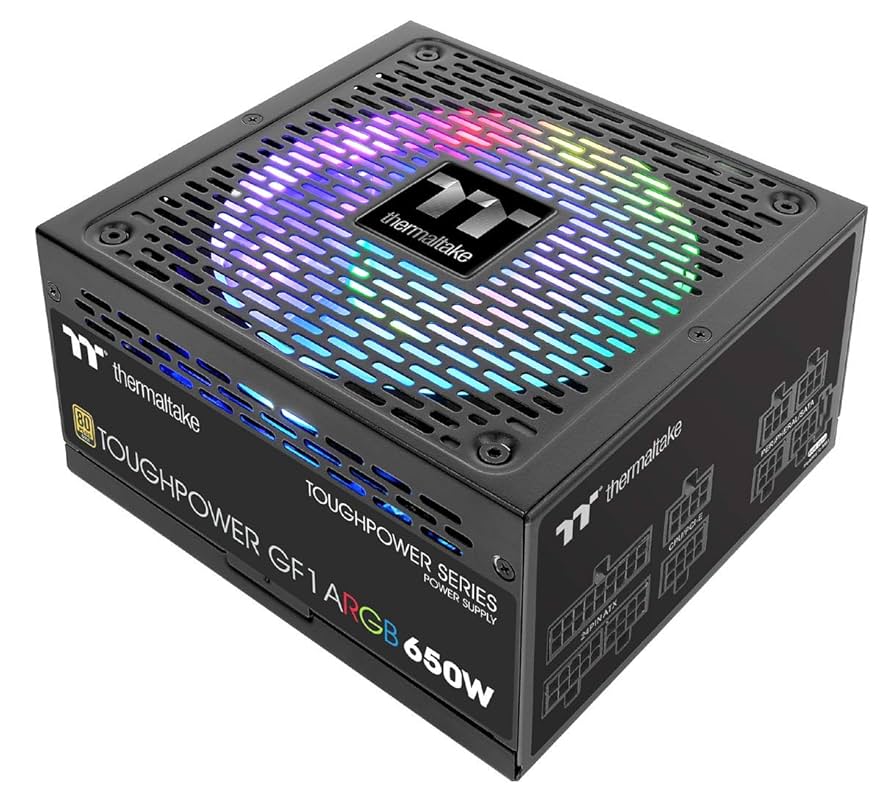電源ユニット Thermaltake TOUGHPOWER GF1 GOLD 650W Amazon.com: Thermaltake Toughpower GF1 ARGB 650W 80+ Gold