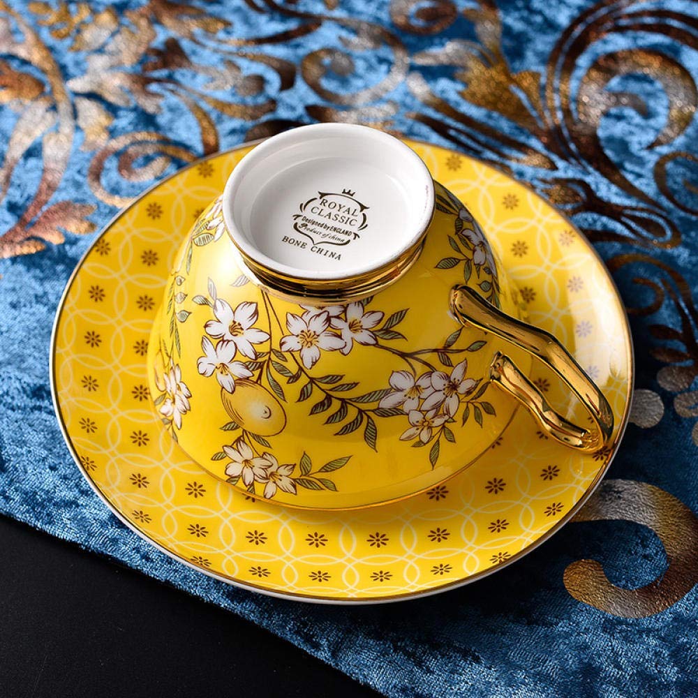 Filiżanka do kawy pałac mała wykwintna popołudniowa herbata ceramiczna filiżanka spodek zestaw do herbaty