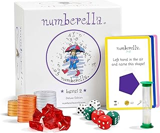 Numberella Deluxe Maths Game - Level 2 | Year 4-6 STEM Learning Toy | Mental Maths Fun for Kids 9-12 | Play as Flash Cards...