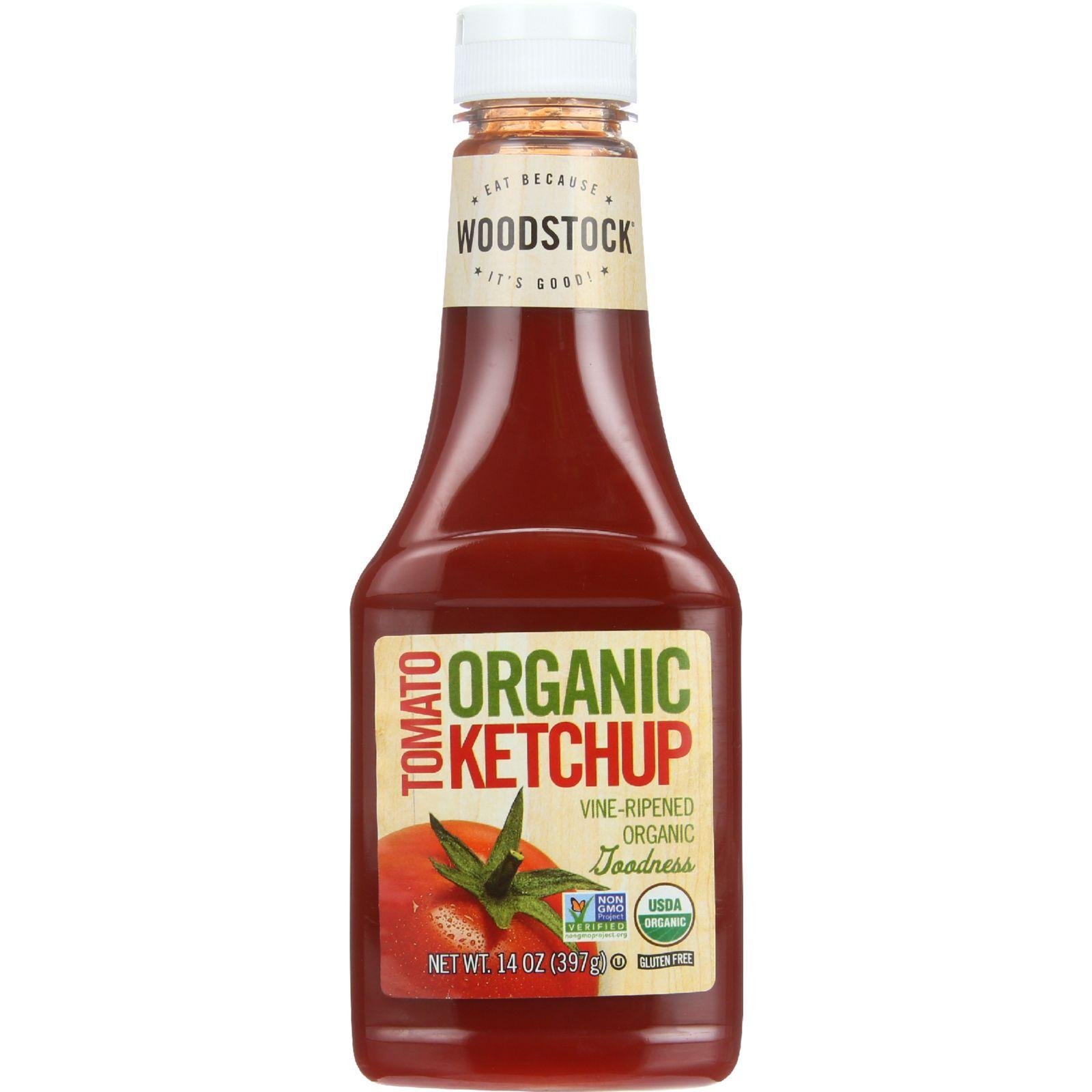 Woodstock Farms Organic Tomato Ketchup - 14 oz