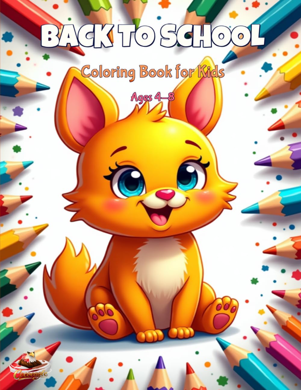 Fun Back to School: Coloring Book for Kids Ages 4-8 (The Big Book of Animals Coloring Adventures)