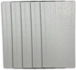 Kit Placas De Isopor para embalagem Eps Forro Isolamento Térmico E Acústico 100x50 20mm 2cm (5 Placas)