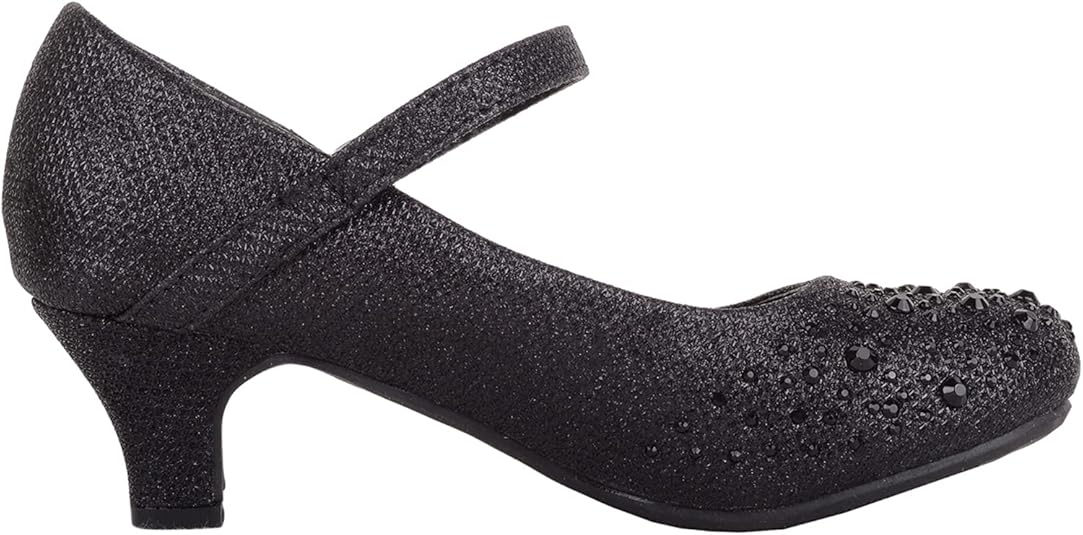 Scarpe Con Tacco Per Bambine - Con Brillantini, Per Matrimoni E Feste - Foto 11