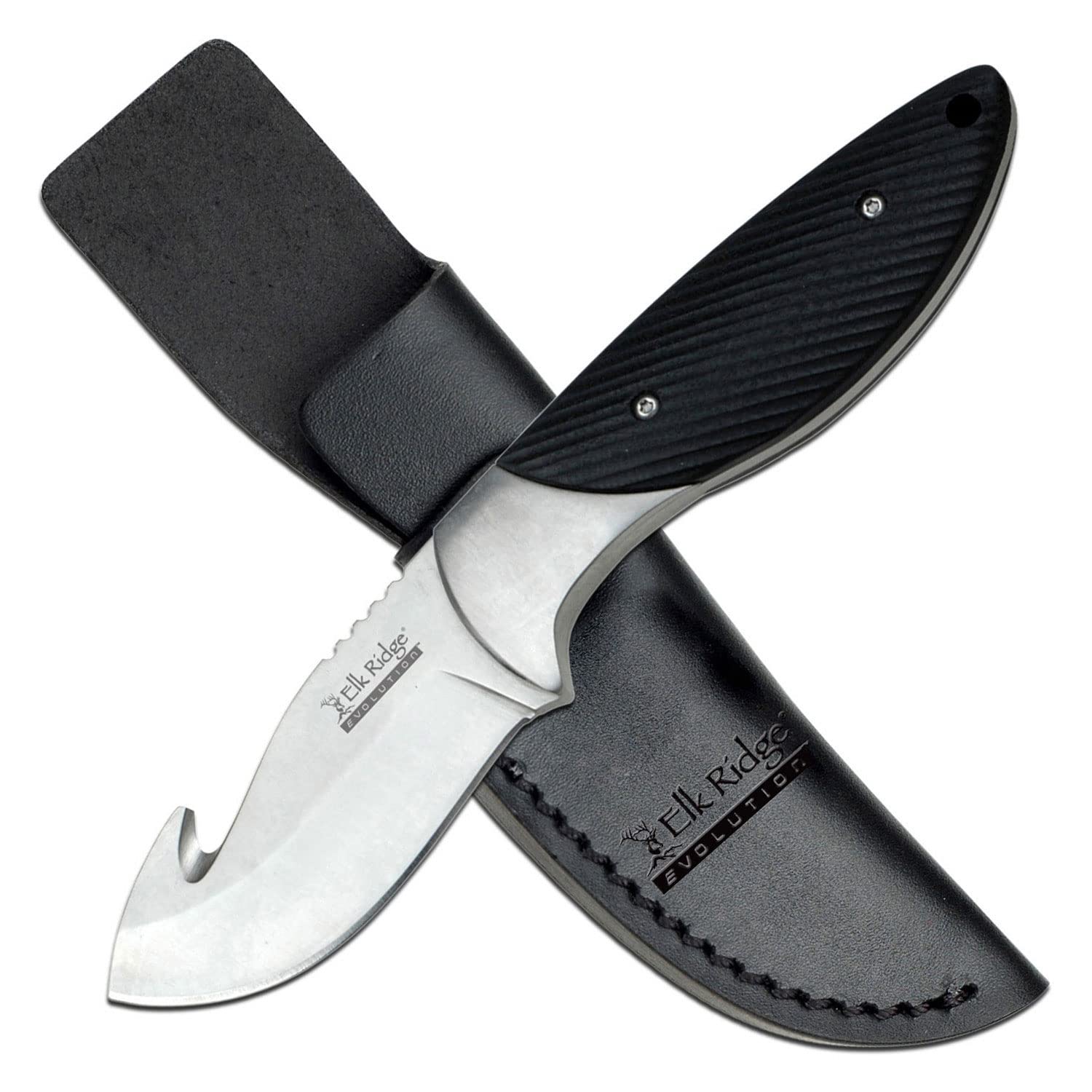 Elk Ridge Evolution Fixed Blade Knife - ERE-FIX014GH-BK