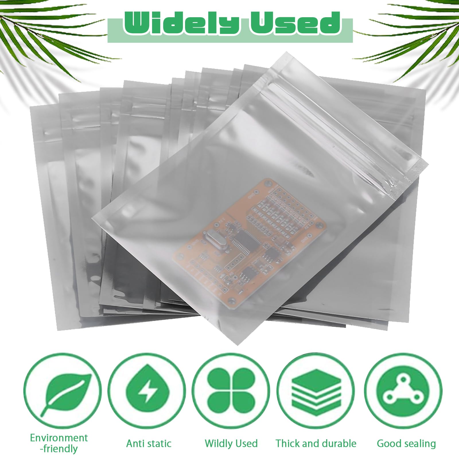 Borse ESD, Borse Antistatiche Traslucide Richiudibili Per SSD - Foto 9