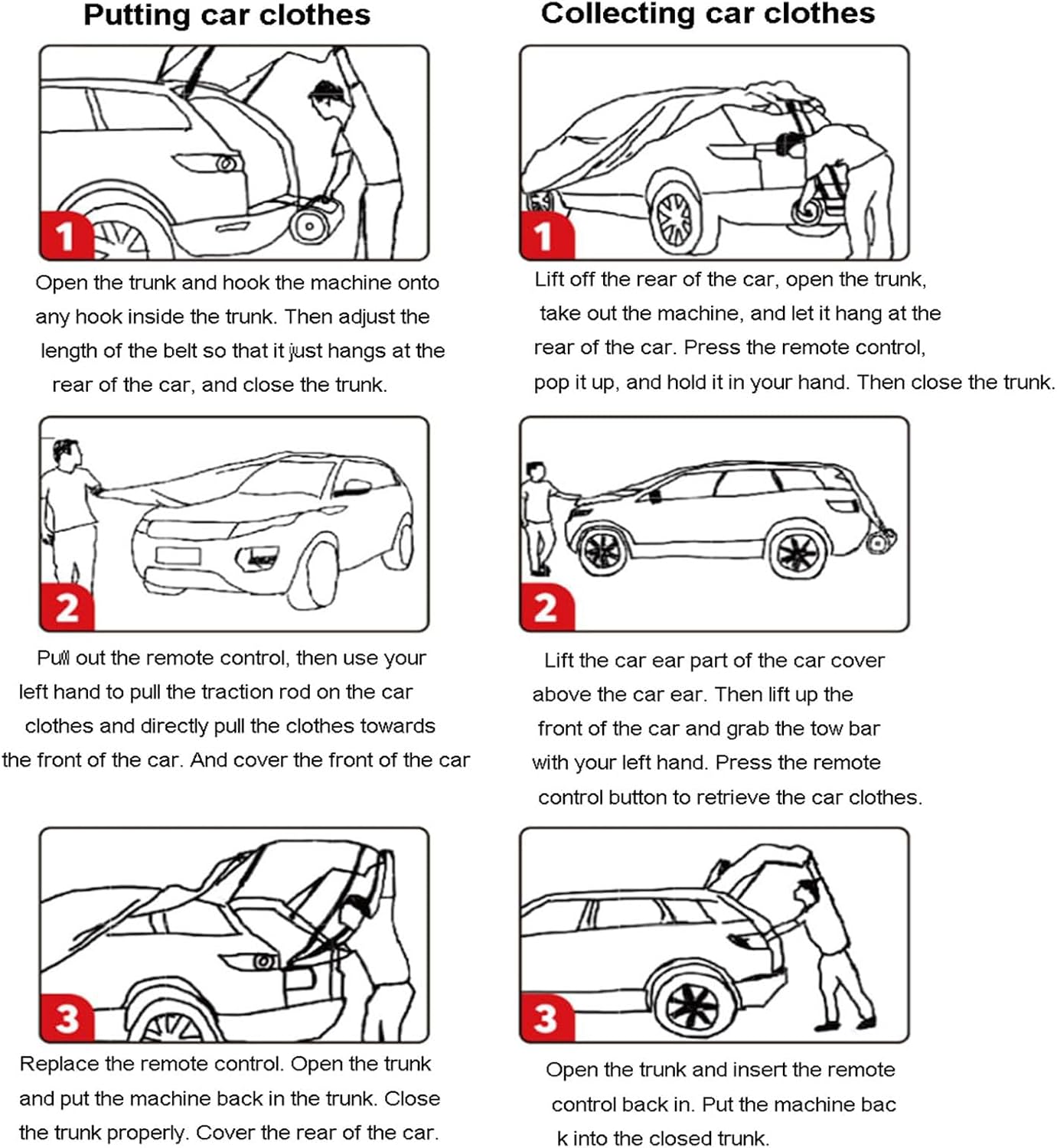 3 boxes 4.55 m,自動カー カバー、車のカバー、車カバーを撤回する一つのキーは防風の耐雪紫外線保護のための MPV のセ