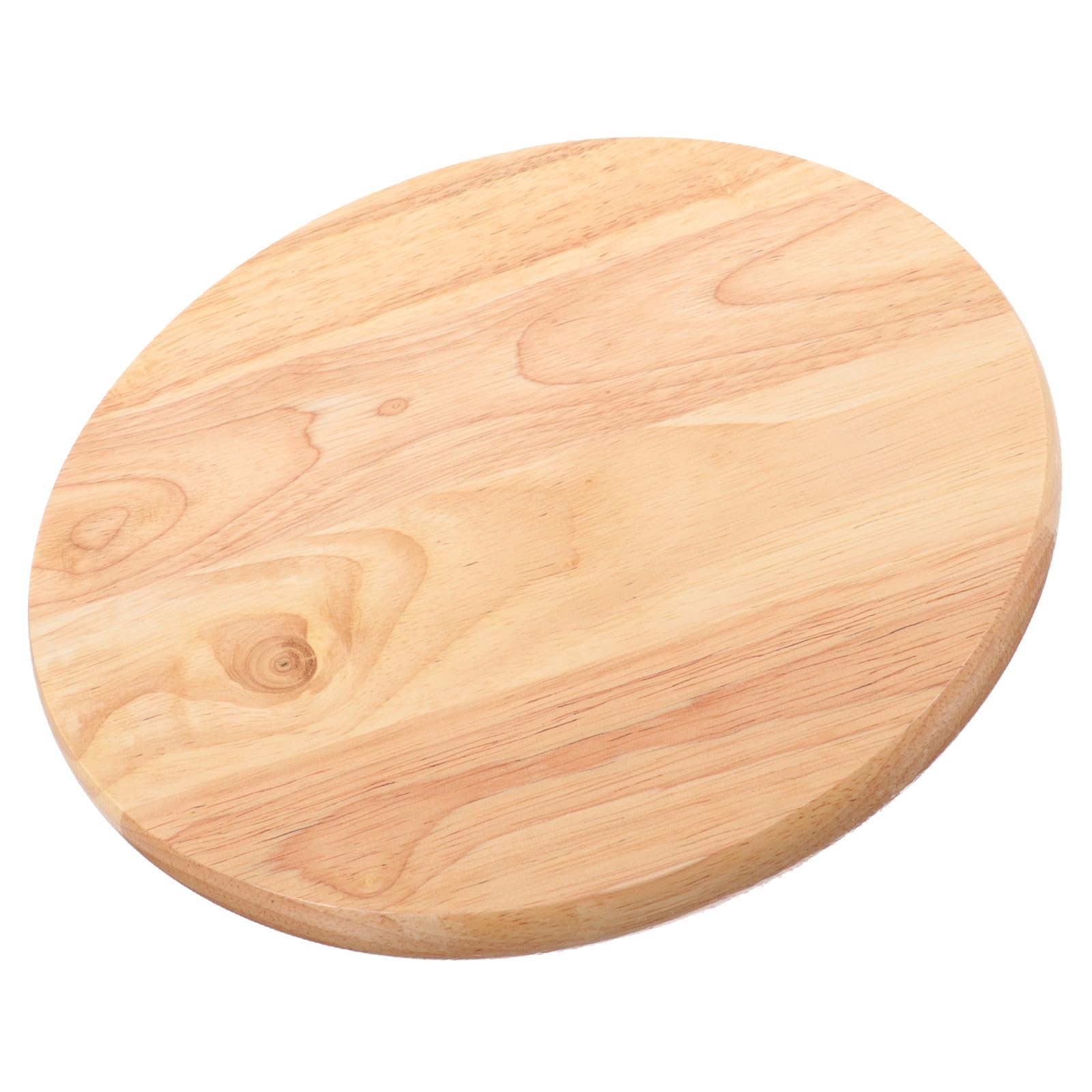 Assise de remplacement pour tabouret rond en bois beige, l'esprit de chaleur maison