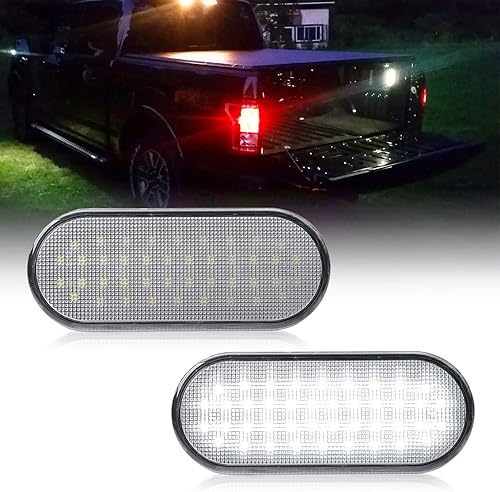 NSLUMO Luces LED para caja de camioneta compatibles con camioneta 15-20 F150, 17-21 Rap'tor F250 F350 F450 Super Duty Pickup, 6000K 40-SMD Kit de