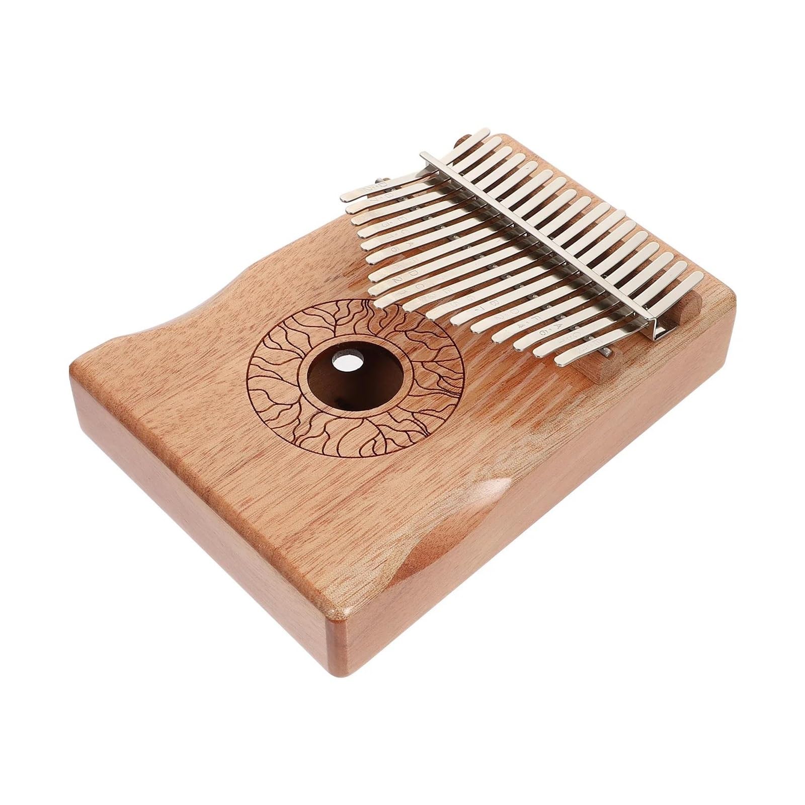 Kalimba Kalimba 17 Klawiszy Przyjazny Dla Początkujących Przenośny Trwały Drewniany Instrument