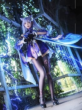 原神　刻晴　コスプレ Amazon.co.jp: 原神 げんしん 刻晴 こくせい コスプレ衣装