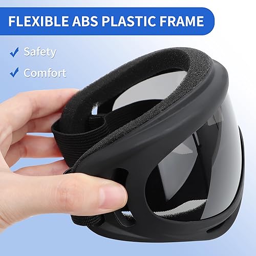 Miniatura 4 de Gafas de esquí, snowboard, esquí, nieve, viento, a prueba de polvo, gafas de motocicleta, gafas de ciclismo para hombres y mujeres