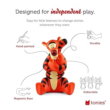 Amazon.com: Tonies Tigger Audio Toy Figurine from Disney's