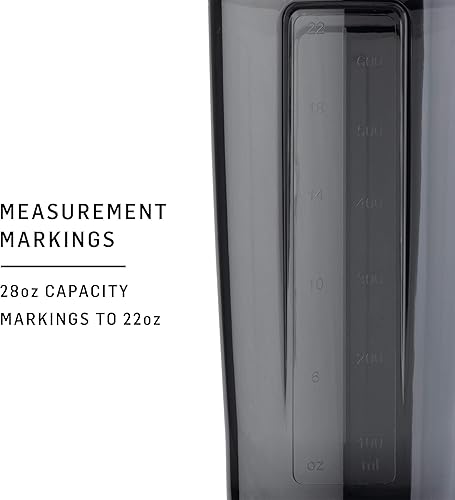 Miniatura 2 de BlenderBottle - Botella agitadora Pro Series ideal para licuados de proteínas y preentrenamiento