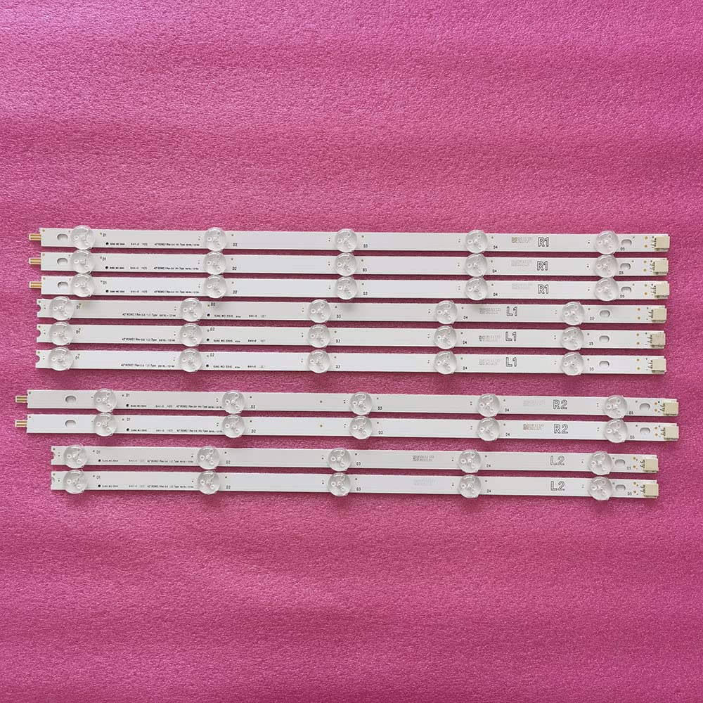 Kit 1-5 Strisce LED Adatte For LG 42LA620S 42LN578 - Foto 12