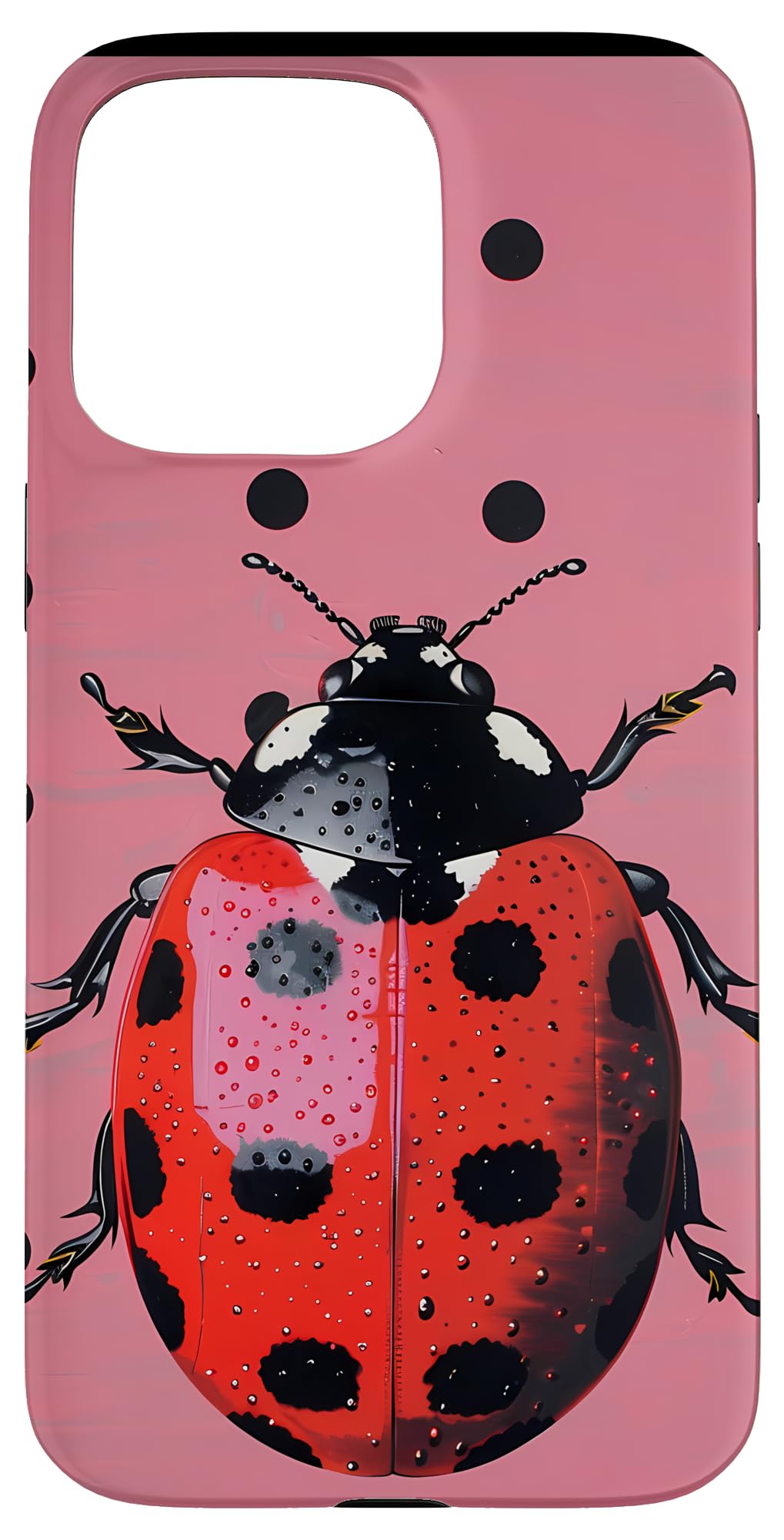 Amazon.co.jp: iPhone 15 Pro Max ピンクの背景に奇抜なてんとう